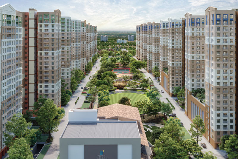 3 BHK 1561 Sq.Ft. Apartment in Brigade El Dorado Krypton 