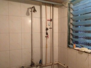 Bathroom in 1 RK Apartment at Mangalya Andheri East, Andheri East – for Rent