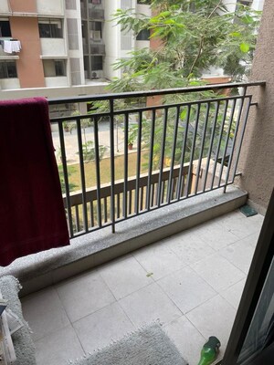 Balcony in 3 BHK Apartment at Vishwanath Samam, Shela – for Rent