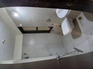 Bathroom in 1 BHK Apartment at Conwood Astoria, Goregaon East – for Rent