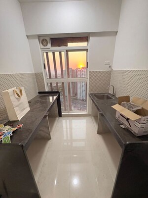 Kitchen in 2 BHK Apartment at Lodha Codename Premier, Dombivli East – for Rent