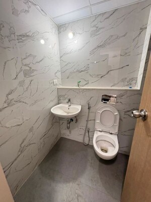 Bathroom in 2 BHK Apartment at Lodha Codename Premier, Dombivli East – for Rent