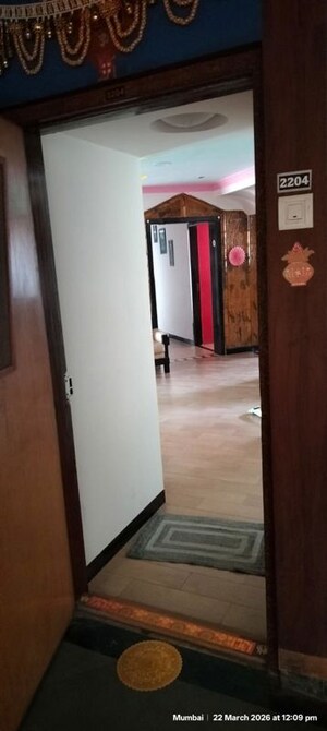 Building Lobby in 3 BHK Apartment at Maharaja Retreat CHS, Goregaon East – for Rent