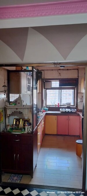 Kitchen in 3 BHK Apartment at Maharaja Retreat CHS, Goregaon East – for Rent