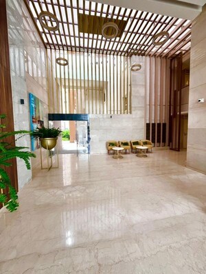 Living Room in 3 BHK Apartment at Arvind Bel Air, Yelahanka – for Rent