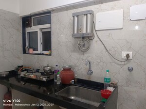 Kitchen in Studio Apartment at Satyam Tower Kandivali East, Kandivali East – for Rent