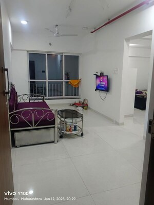 Living Room in Studio Apartment at Satyam Tower Kandivali East, Kandivali East – for Rent