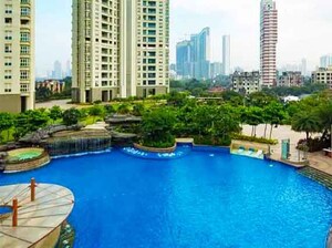 Swimming Pool in 4 BHK Apartment at K Raheja Vivarea, Mahalaxmi – for Rent