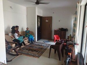 Living Room in 2 BHK Apartment at Rainbow Revell Orchid, Lohgaon – for Rent