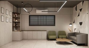 Kitchen in  Office Space at Bodakdev – for Rent