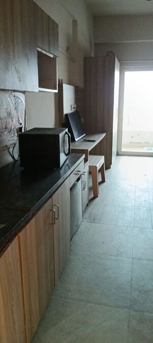 Kitchen in 1 BHK Apartment at Paramount Golfforeste, Zeta I Greater Noida – for Rent