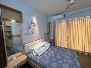 Bedroom in 2 BHK Apartment at Austin Arena, Tathawade – for Rent