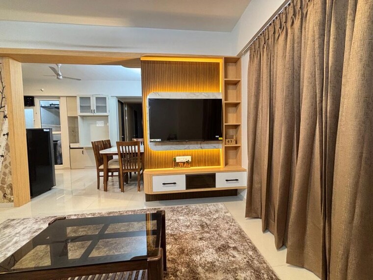 Living Room, austin-arena 2 Bedroom 804 Sq.Ft. Apartment In Tathawade Pune 10228335