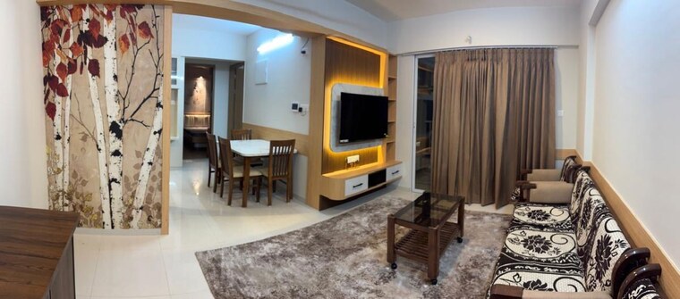 Living Room, austin-arena 2 Bedroom 804 Sq.Ft. Apartment In Tathawade Pune 10228335