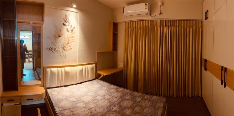 Bedroom, austin-arena 2 Bedroom 804 Sq.Ft. Apartment In Tathawade Pune 10228335