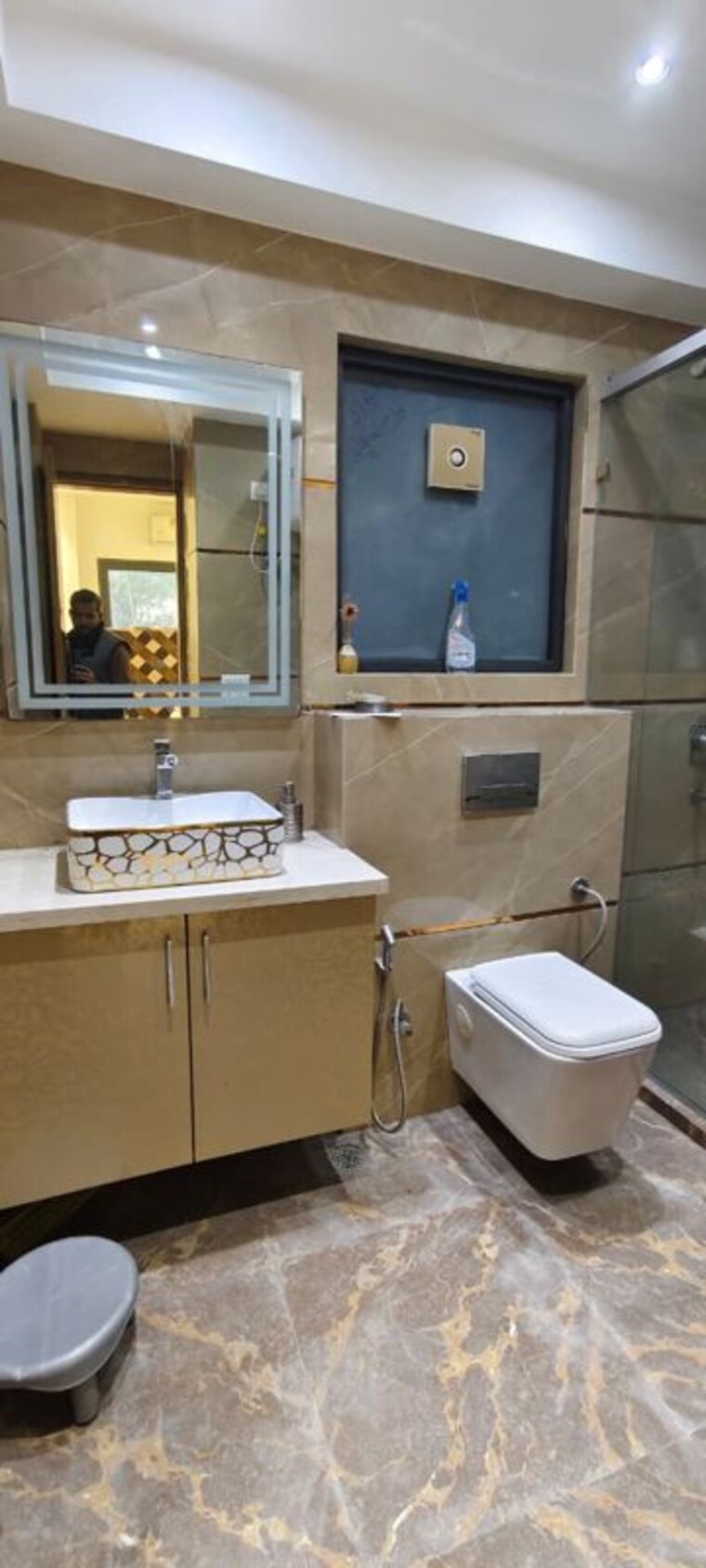 Master Bedroom, sector 47 3 Bedroom 215 Sq.Yd. Builder Floor In Sector 47 Gurgaon 10228366