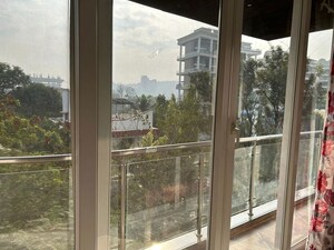 Balcony in 4 BHK Apartment at Baner – for Rent