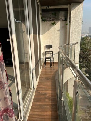 Balcony in 4 BHK Apartment at Baner – for Rent