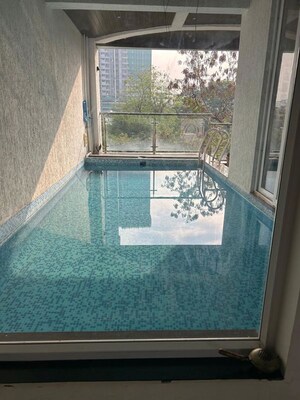 Swimming Pool in 4 BHK Apartment at Baner – for Rent