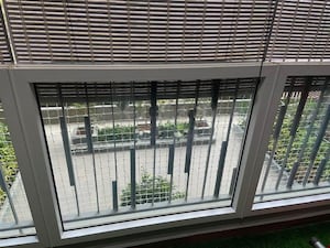 Balcony in 2 BHK Apartment at Prestige Primrose Hills, Banashankari 6th Stage – for Rent