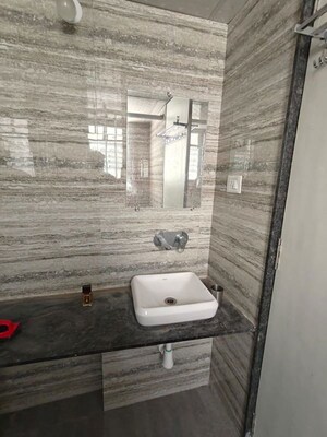 Bathroom in 2 BHK Apartment at Sukhwani Skylines, Wakad – for Rent