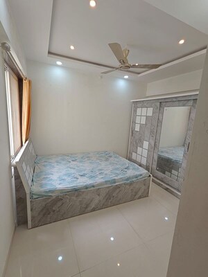 Bedroom in 2 BHK Apartment at Sukhwani Skylines, Wakad – for Rent