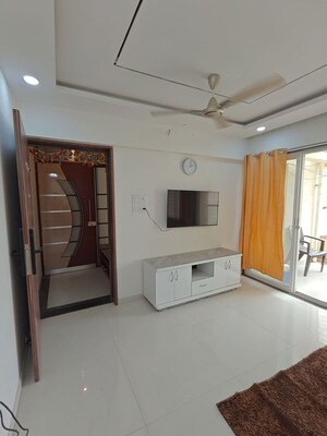 Living Room in 2 BHK Apartment at Sukhwani Skylines, Wakad – for Rent