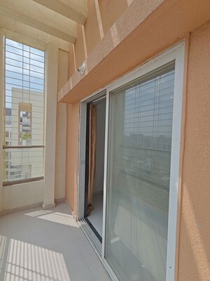 Balcony in 2 BHK Apartment at Sukhwani Skylines, Wakad – for Rent