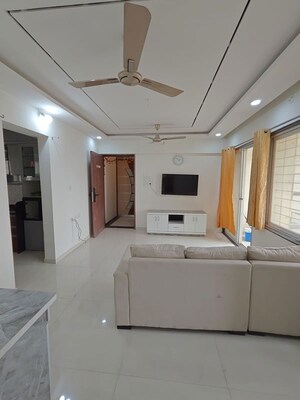 Living Room in 2 BHK Apartment at Sukhwani Skylines, Wakad – for Rent