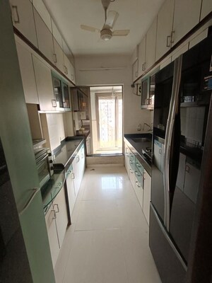 Kitchen in 3 BHK Apartment at Shree Krishna Heights Malad, Malad East – for Rent