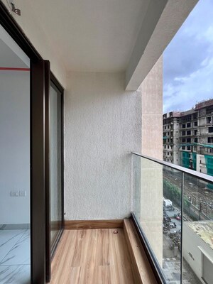 Balcony in 2 BHK Apartment at Raymond Ten X Habitat, Pokhran Road No Two – for Rent