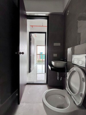 Bathroom in 2 BHK Apartment at Raymond Ten X Habitat, Pokhran Road No Two – for Rent