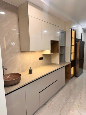 Kitchen in 4 BHK Builder Floor at Green Fields Colony – for Rent