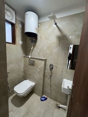 Bathroom in 2 BHK Builder Floor at Palm Residency Chhatarpur, Chattarpur – for Rent