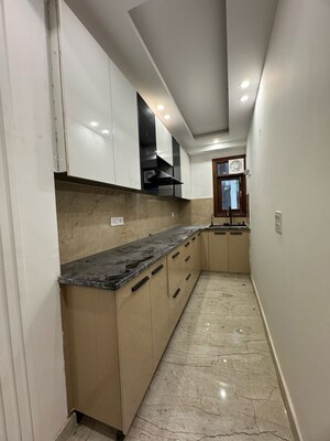 Kitchen in 2 BHK Builder Floor at Palm Residency Chhatarpur, Chattarpur – for Rent