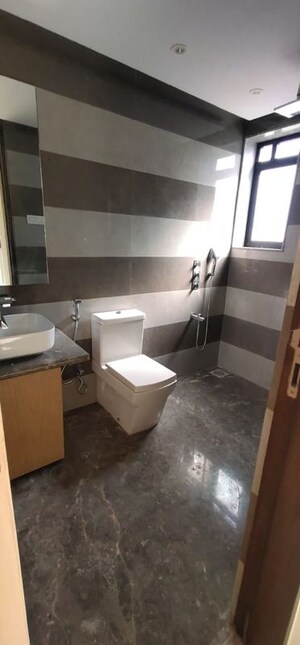 Bathroom in 3 BHK Apartment at AP Valencia Apartment, Santacruz West – for Rent