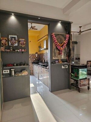 Kitchen in 3 BHK Apartment at Siddhi Garima, Chembur – for Rent