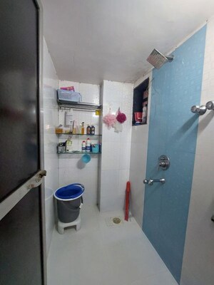 Attached Bathroom in 1 BHK Apartment at Powai Jaltarang CHS, Powai – for Rent