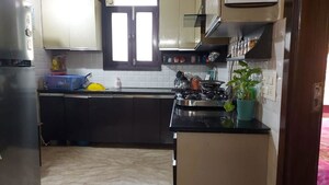 Kitchen in 2 BHK Builder Floor at Sushant Lok I – for Rent