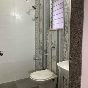 Bathroom in 3 BHK Apartment at Mandapeshwar – for Rent