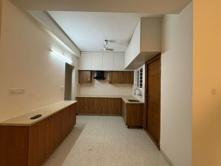Kitchen, crown-whistling-woods 3 Bedroom 1890 Sq.Ft. Apartment In Kokapet Hyderabad 10228492