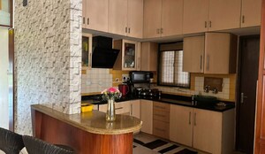 Kitchen in 3 BHK Apartment at Golden Residency, Bellandur – for Rent