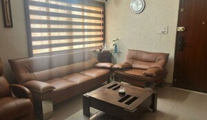 Living Room in 3 BHK Apartment at Golden Residency, Bellandur – for Rent
