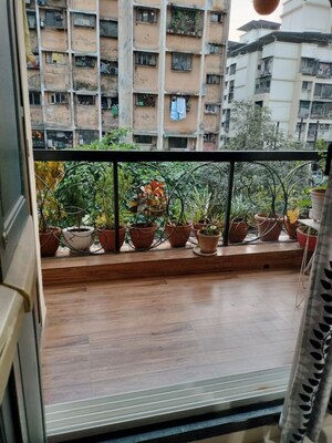 Balcony in 1 BHK Apartment at Neel Sankalp, New Panvel – for Rent