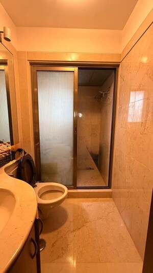 Attached Bathroom in 4 BHK Apartment at Juhu – for Rent