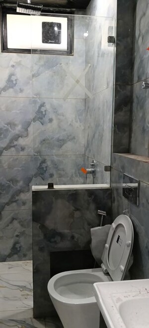 Bathroom in 2 BHK Builder Floor at Amar Colony – for Rent