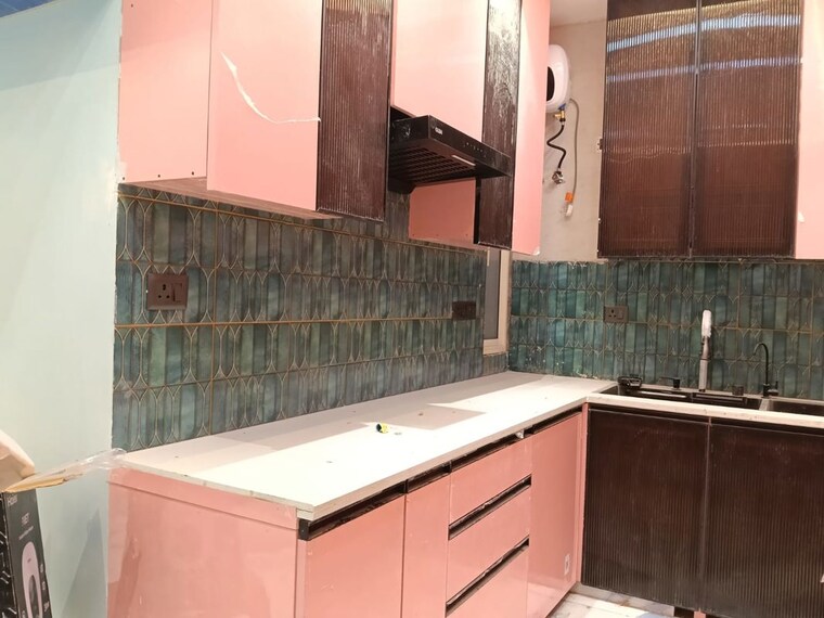 Kitchen, amar colony 2 Bedroom 1000 Sq.Ft. Builder Floor In Amar Colony Delhi 10228701