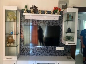 Living Room in 3 BHK Apartment at Nimbus The Hyde park, Sector 78 – for Rent