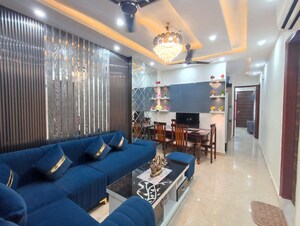 Living Room in 3 BHK Builder Floor at Dwarka Mor – for Sale