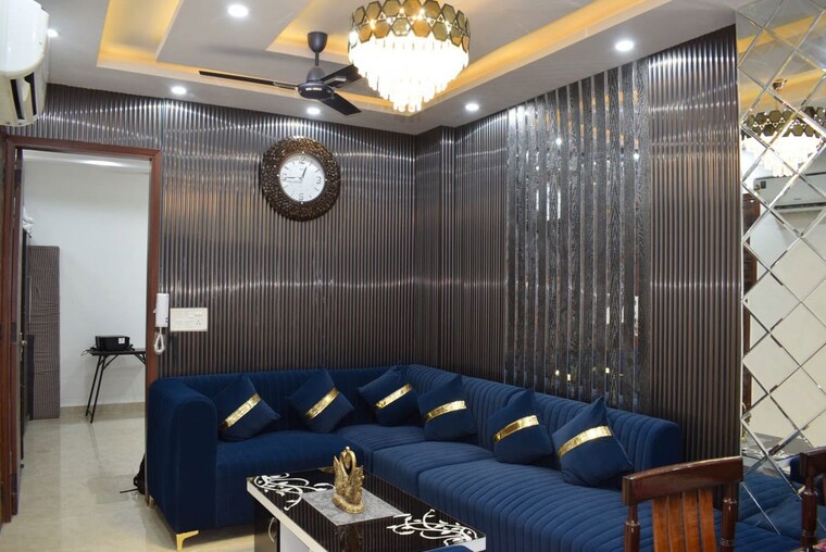 Living Room, dwarka mor 3 Bedroom 900 Sq.Ft. Builder Floor In Dwarka Mor Delhi 10228707